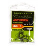Гачки для лову риби, GC Carp 1002, 9шт/уп, колір BN, розмір №6
